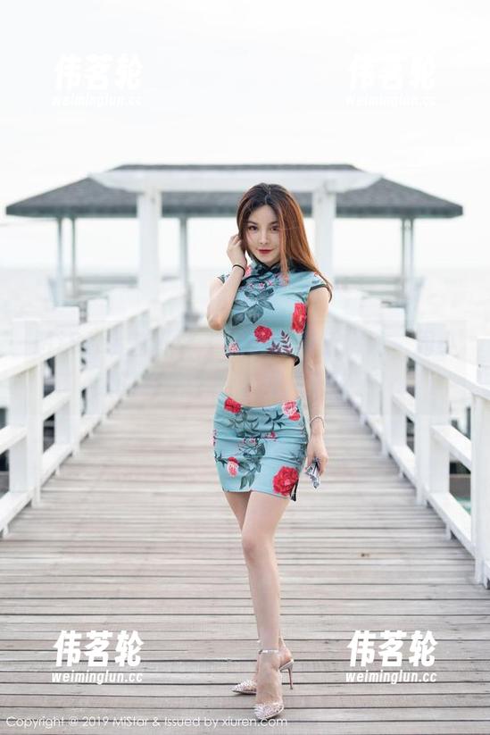 MiStar魅妍社-周小然 MiStar魅妍社 - 黑色写真新解读,周小然的美图作品太搅人心弦了!