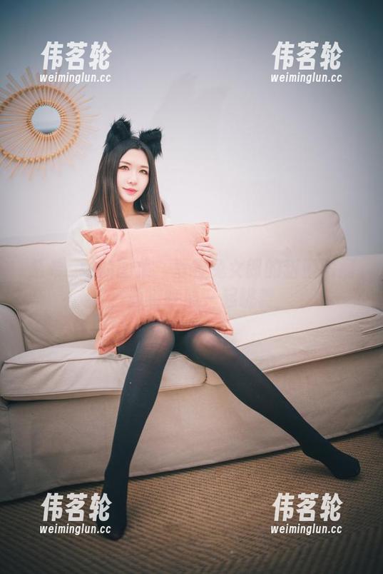 希希_啾的图集：爱宕兔女郎的甜蜜瞬间，跟着呼吸一起跳舞