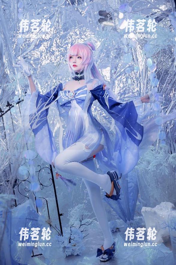奇妙世界：桜桃喵和她的神里绫华，免费照片文化大碰撞！