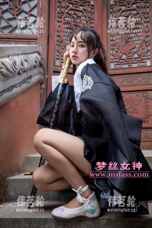 梦丝女神 - 晓晓的蕾丝女仆特辑，最无圣光的图片让你大开眼界！