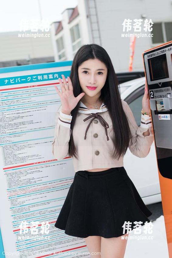魅妍社 - 小心陷入！大奶昔Kyra的纯白套图，免费下载，尽情享受！